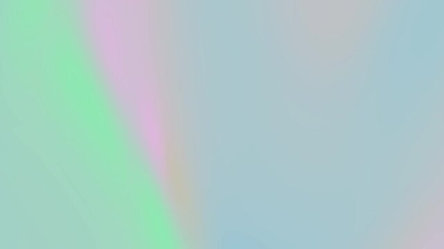 Soft Abstract Gradient of Light Pastel Green Blue and Pink Colors with a Dreamy Atmosphere
