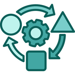 Adaptation solid icon
