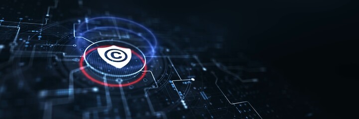 Copyright Concept: Protecting Creative Works and Intellectual Property Rights.