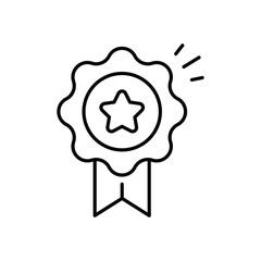 Medal Icon vector stock illustration