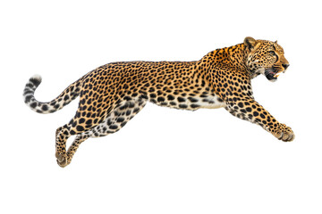 Fototapeta premium brown tiger isolated on white