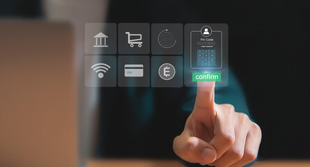 Password-safe online financial transactions	