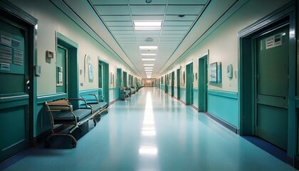 病院の廊下