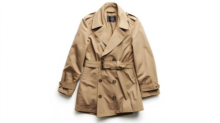 Classic Trench Coat: A timeless trench coat exudes elegance and sophistication, embodying a symbol of enduring style and refined craftsmanship.