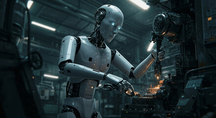 humanoid robot ai, work1