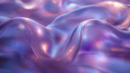 Abstract Iridescent Fabric Texture Background