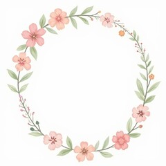 Soft Spring Circle Frame