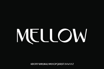 Display alphabet font vector design suitable for headline, poster, logo, magazine and many more