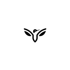 Hummingbird Vector Logo Design