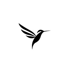 Fototapeta premium Hummingbird Vector Logo Design
