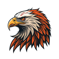 eaggle head with eaggle icon