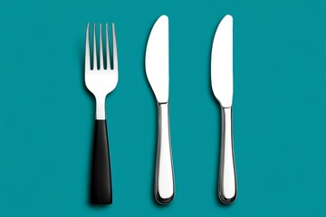 A modern emblem featuring a crossed fork and knife with a silhouette of a game bird