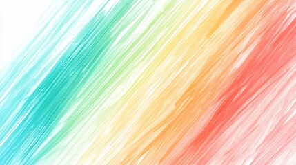 Colorful Abstract Background with Dynamic Brush Strokes in Vibrant Shades