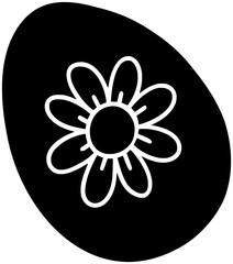 rabbit illustration holiday silhouette spring logo bunny icon easter outline ribbon carrot daisy coqquete celebration happy egg design decoration shape with vector graphic background