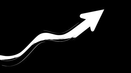 Dynamic Growth Trend Graphic