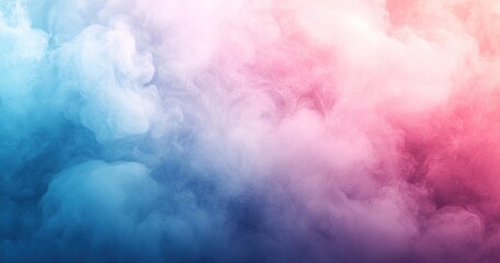 Abstract pastel smoke clouds.