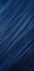 Obraz premium Abstract Navy Blue Lines: Diagonal blue lines create a mesmerizing pattern, offering a sense of depth and movement, and conveying a minimalist aesthetic and modern feel.