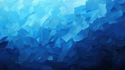 Obraz premium Abstract Background in Shades of Blue with Textured Brush Stroke Patterns
