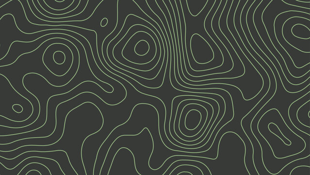  Abstract wavy line 3d paper cut blue topography background. Topographic contour lines vector map seamless pattern vector. 