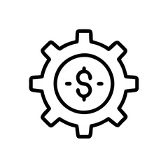 Funding Icon Vector Illustration