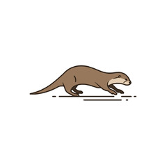 Otter in Motion