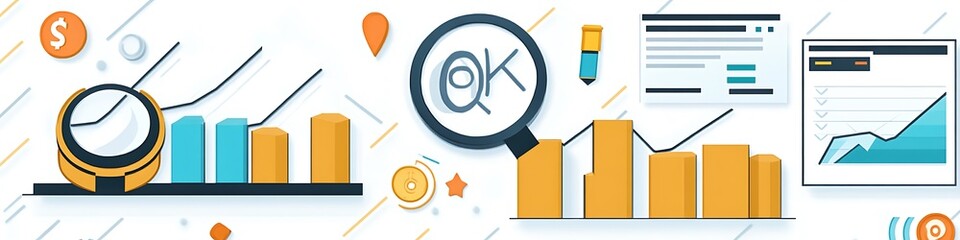 SEO content strategy visualized with detailed keyword research and progress