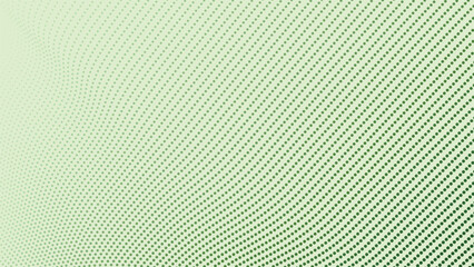Green abstract with halftone background for backdrop or presentation