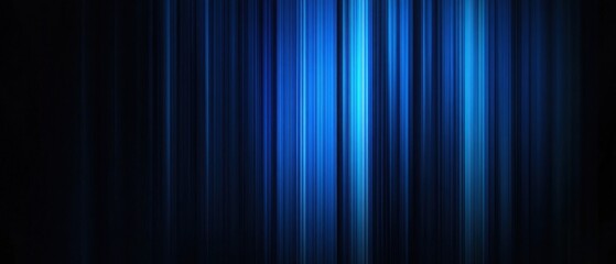 Abstract dark blue background with vertical light streaks, creating a modern and elegant backdrop for technology or corporate design