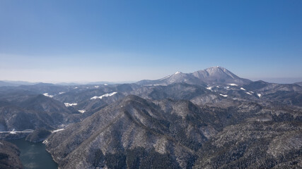 冬の雪山