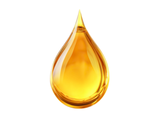 shimmering drop of sesame oil