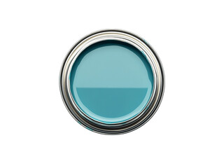 Obraz premium top view of paint can
