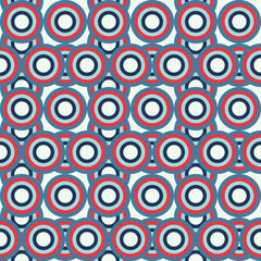 70s retro vintage Mid Century Modern Seamless Pattern