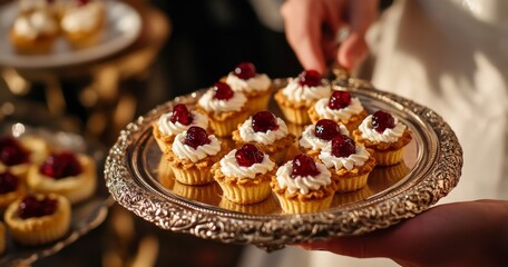 Fototapeta premium Delightful Mini Desserts