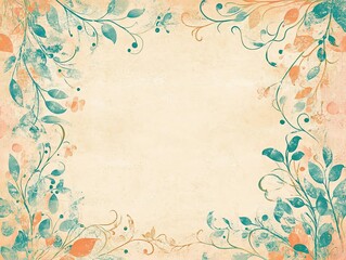 Obraz premium soft invitation template