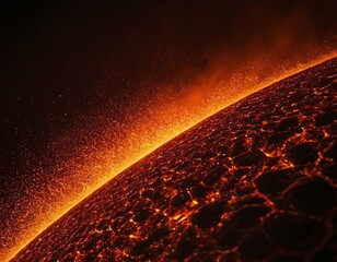 close up of fire flames