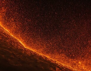 close up of fire flames