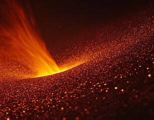 close up of fire flames