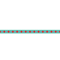 Obraz premium Decorative border with tribal pattern in Mexican and ethnic style. icon illustration