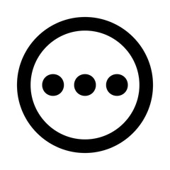 abstract Menu Shape line icon 