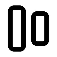 abstract Align Shape line icon 