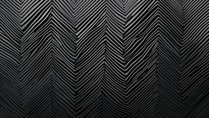 Matte black herringbone texture on abstract background design illustration 