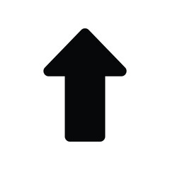 Up Arrow stock illustration