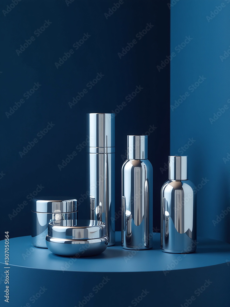 Poster the polished silver product display creates a sophisticated and elegant atmosphere when paired with 