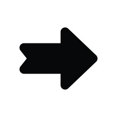 Right Arrow stock illustration