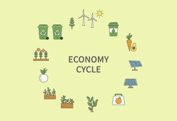 サステナブル, 環境, リサイクル, SDGSゴミ箱.セット, アイコン, ベクター, ビジネス, シンボル, イラスト, デザイン, ウェブ, インターネット, テクノロジー, ひとそろい, インフォグラフィック, コミュニケーション, ネットワーク