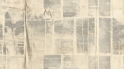 Vintage newspaper background.