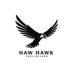 Fototapeta premium Hawk Logo Design