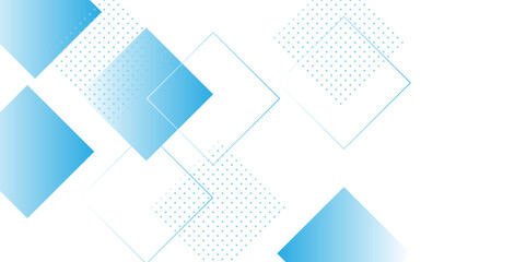 Square abstract banner design geometric pattern texture. Vector art illustration.
