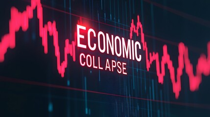 Obraz premium A dramatic graphic showing the phrase 