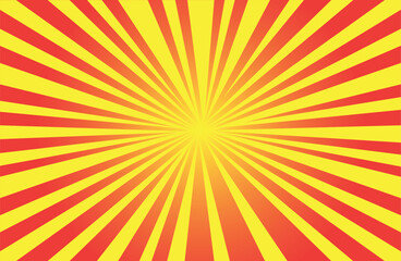 sun burst background vector vintage